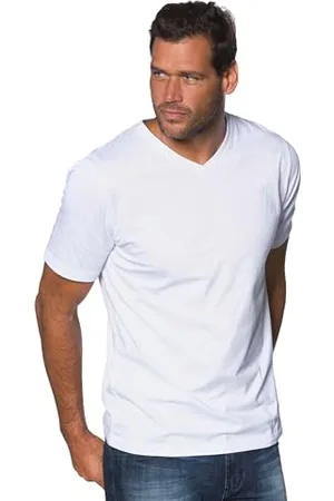 JP 1880 Herren große Größen Übergrößen Menswear L-8XL T-Shirt, Basic, V-Ausschnitt, bis 8XL XL 702415200-XL