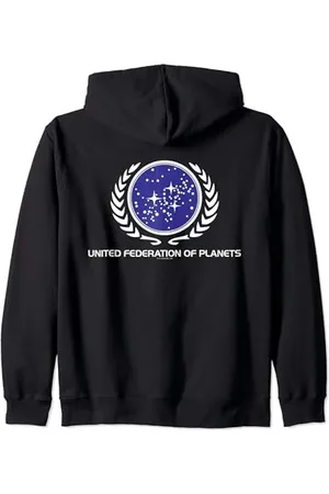 Star Trek United Federation Logo Kapuzenjacke