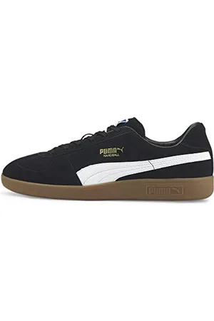 PUMA Unisex Handball Indoor Court Shoe, Black White Gum, 40.5 EU