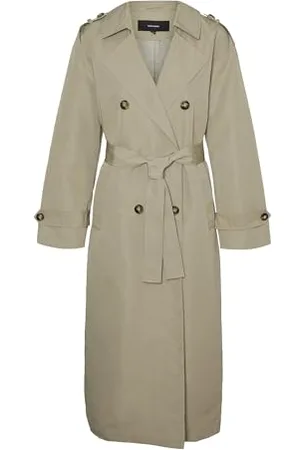 VERO MODA Damen VMCHLOE Long Trenchcoat NOOS Jacke, , XS
