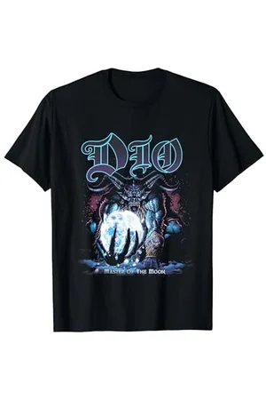Dio – Master Of The Moon On Black T-Shirt