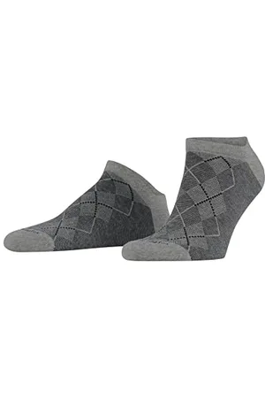 Burlington Herren Sneakersocken Carrington M Sn Baumwolle kurz gemustert 1 Paar, , 40-46