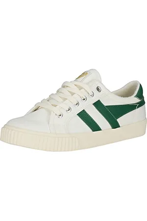 Gola Tennis Mark Cox Sneaker, Weiß (Off White/dk.Green Wn), 36 EU