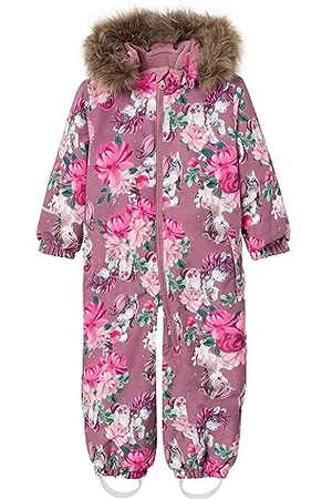 NAME IT Baby-Mädchen NMFSNOW10 Suit Unicorn Dream FO NOOS Schneeanzug, , 80