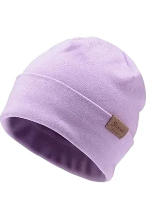 Sterntaler Beanie aus feiner Strickware - Mädchen Baby und Kinder Mütze mit Umschlag - Übergangsmütze einfarbig - , 55