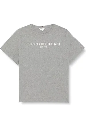 Tommy Hilfiger Damen T-Shirt Kurzarm Curve Regular Logo Rundhalsausschnitt, , 52