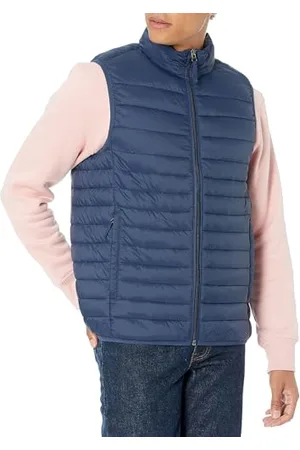 Amazon Herren Leichte, Wasserbeständige Pufferweste, Verstaubar, , S