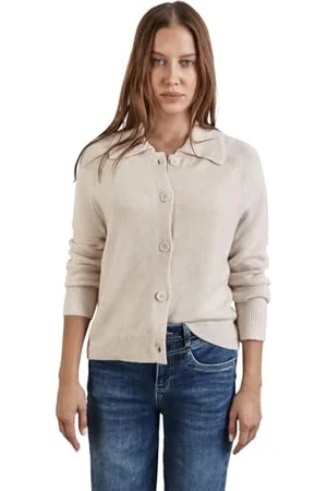 Street one Cardigan mit Kragen
