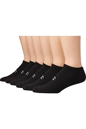 Champion Herren Double Dry Moisture Wicking 6, 8 Packs Availabe No Show Socke, Schwarz-6er-Pack, 37.5-46 EU (6er