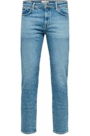 SELECTED Herren SLHSLIM-Leon 3052 L ST U NOOS Jeans, , 36/32