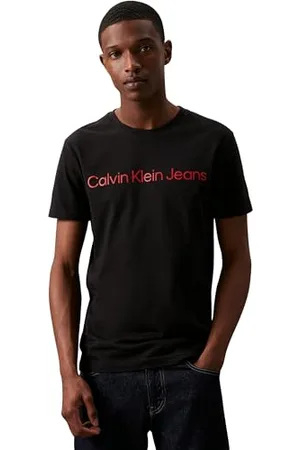 Calvin Klein Jeans CORE INSTITUTIONAL LOGO SLIM TEE Kurzarm T-Shirts Herren, , XS