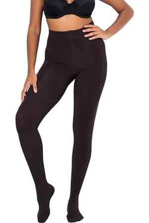Ulla Popken Damen große Größen Übergrößen Plus Size Thermo-Strumpfhose, warm, blickdicht, Stretchkomfort