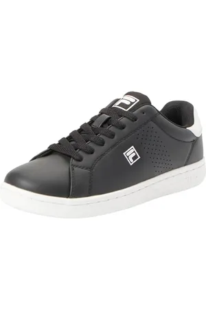 Fila Crosscourt 2 NT Teens Sneaker, Black-White, 38 EU