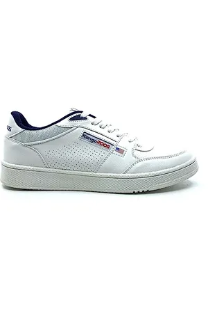 KangaROOS Unisex RC-Stunt Sneaker, White/dk Navy, 46 EU