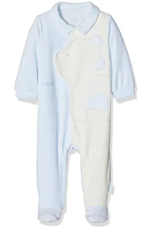 chicco Unisex Baby Tutina Aperta Davanti Playsuit, , 86 (Herstellergröße: 086)
