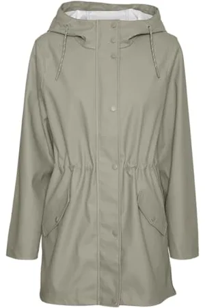 VERO MODA Damen Vmmalou Coated Jacket Noos Kurzjacke, , XL