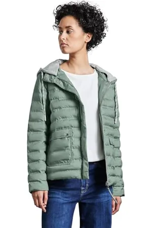 Street one Damen A202044 Jacke mit Abnehmbarer Kapuze, , 40