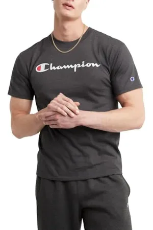Champion Herren, Classic Graphic, Soft and Comfortable for Men, Script Logo (Reg. Or Big & Tall) T-Shirt, , XL
