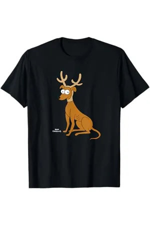 The Simpsons Santa’s Little Helper Reindeer Ears Holiday T-Shirt
