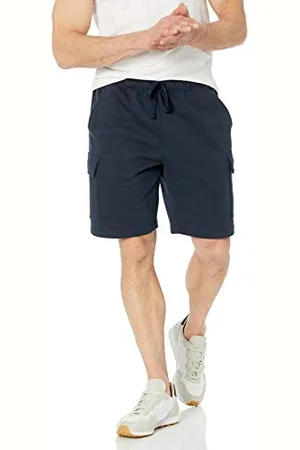 Amazon Herren Fleece-Cargo-Shorts, , L