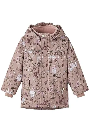 NAME IT Mädchen NMFSNOW05 Jacket Flower Unicorn FO NOOS Jacke, , 92