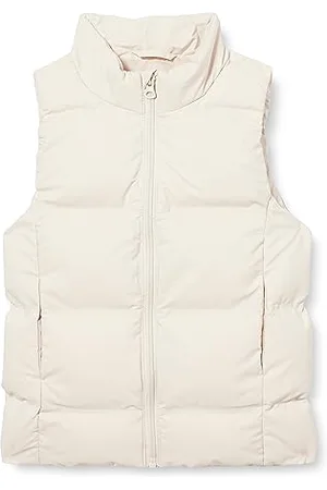 NAME IT Mädchen NKFMELLOW Long Puffer Vest TB Pufferweste, , 128
