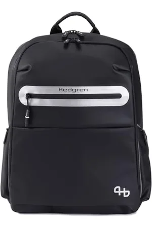 Hedgren 2 COMP BACKPACK BLACK Talla Única Unisex Adultos