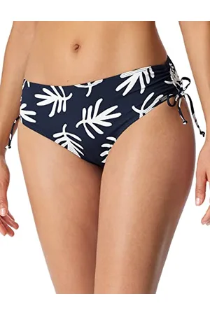 Schiesser Damen Bikinihose Midi Bikini-Unterteile, dunkelblau-gem, XS