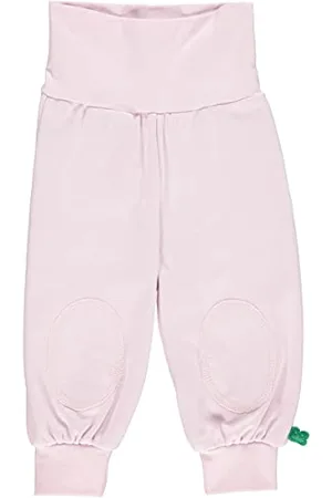 Green Cotton Baby Girls Alfa Pants Jogger, , 68
