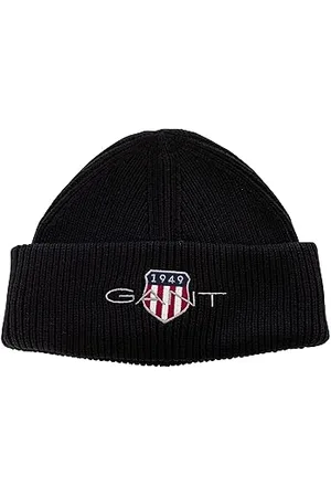 GANT Unisex Archive Shield Cotton Beanie-Mütze, , Einheitsgröße EU