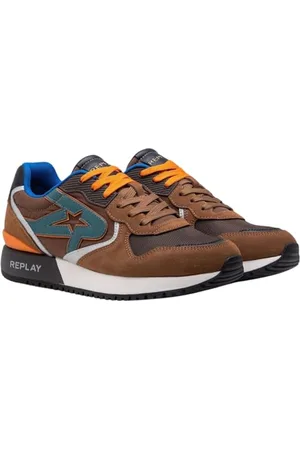 Replay Herren Sneaker Sportlich, Braun (Tan 056), 40