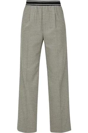QS by s.Oliver Q/S by Damen Hose lang, Wide Leg White, 40