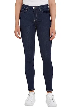 Tommy Hilfiger Damen Jeans Heritage Como Skinny RW Stretch, Blau , 34W / 28L