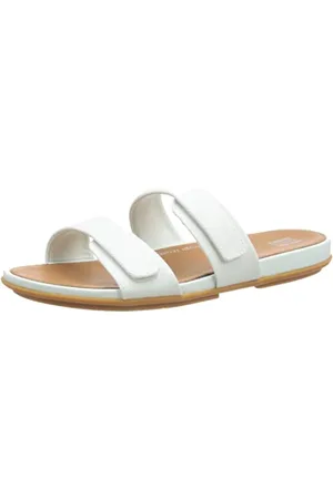 FitFlop Damen Gracie Two Bar Slide Flache Sandale, , 38 EU
