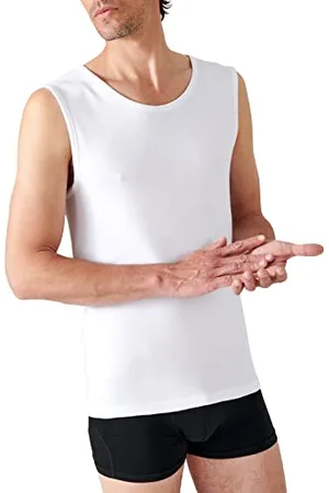 Damart Herren Tanktop, Wärmegrad Medium 3 Thermounterwäsche-Oberteil, , M