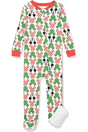 Amazon Disney | Marvel | Star Wars Unisex Baby Eng anliegender Pyjama aus Baumwolle mit Fuß, , 24 Monate