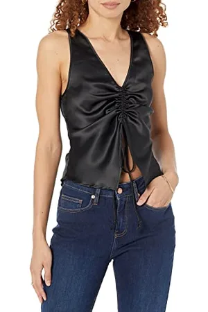 THE DROP Camisole für Damen, Jason Geschnürte Vorderseite, , XXL