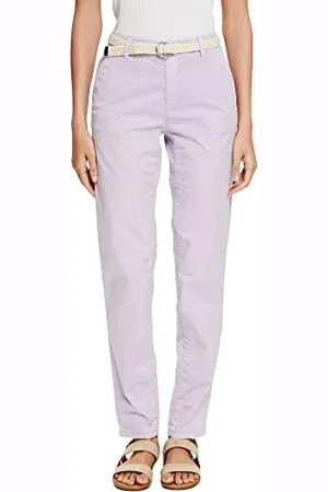 ESPRIT Damen Hose 032ee1b350, Lilac, 32W / 30L