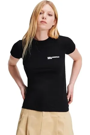 Karl Lagerfeld Damen, Slim Fit T-Shirt, , Xtra Klein