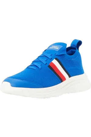 Tommy Hilfiger Herren Runner Sneaker Sportschuhe, Blau (Ultra Blue), 40