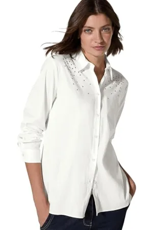 CECIL Stone Artwork Blouse