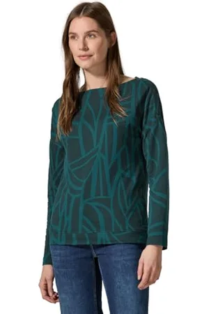 CECIL Damen B322476 Shirt Mit Knöpfen, ,S