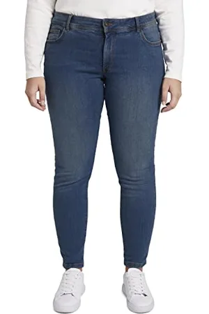 TOM TAILOR Damen 1013516 Plussize Skinny Jeans Mit Stretch, , 46 EU