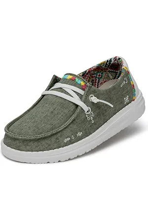 Hey dude Wendy Youth Boho Moc Toe Shoes, , 33 EU