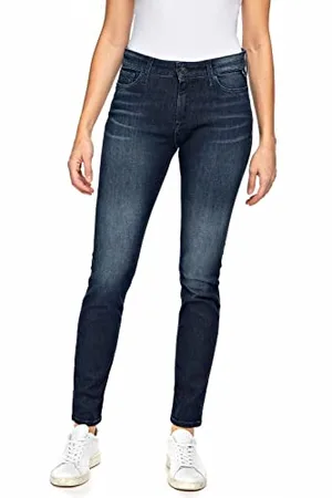 Replay Damen Luzien Powerstretch Denim Jeans, , 27W / 30L