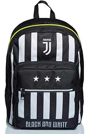 7 for all Mankind Juventus Rucksack mit zwei Fächern, Best Match, Schwarz und Weiß, Schule & Freizeit