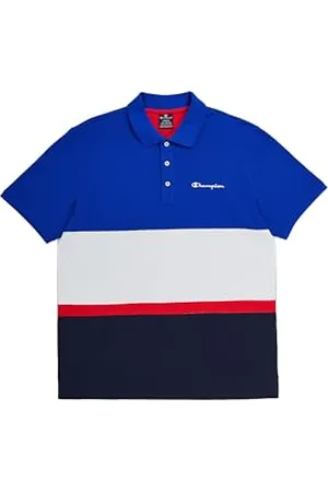 Champion Herren Legacy Retro Sport Polo-Color Block S/S Polohemd, , Medium