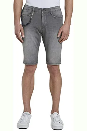 TOM TAILOR Herren Sweat Denim Shorts 1016041, , 28