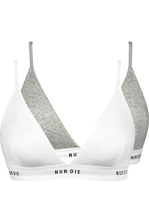 Nur Die Damen Soft BH 2er Pack Unterw sche, , 40-42 EU
