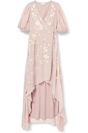 Frock and Frill Damen Blumenstickerei Kleid für besondere Anlässe, , 36